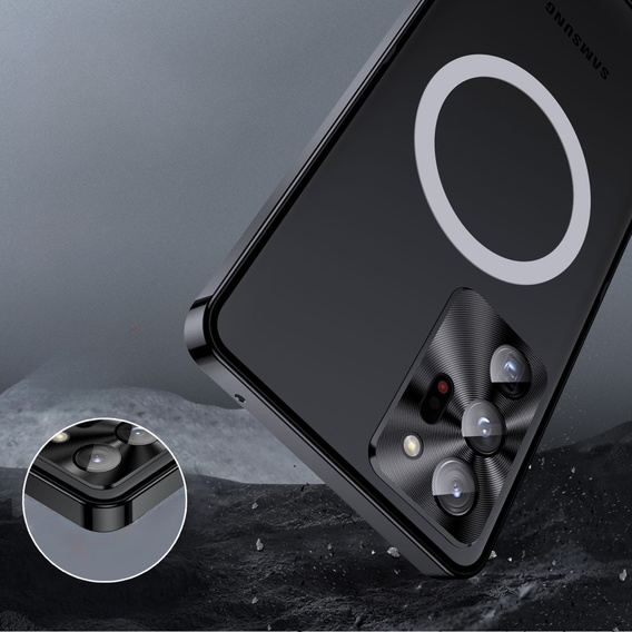 Ochranné pouzdro na fotoaparát pro Samsung Galaxy Note 20 Ultra, CamShield MagSafe, transparentní / černé