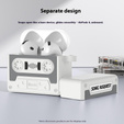 Retro silikonové kazetové pouzdro pro Apple AirPods Pro 3