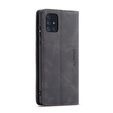 Pouzdro CASEME pro Samsung Galaxy A71, Leather Wallet Case, černé