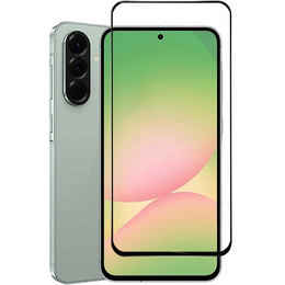 3D tvrzené sklo pro Samsung Galaxy A56, černý rámeček