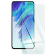 Pancéřové pouzdro pro Samsung Galaxy A13 4G, pancéřový kroužek Slide Ring, černé + 9H sklo