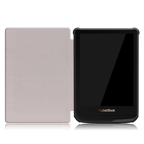 Pouzdro pro PocketBook Touch Lux 4 5 606 616 627 628 632 633, Smartcase, červené