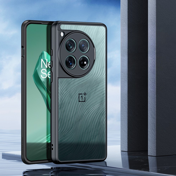 Pouzdro DuxDucis pro OnePlus 12, Aimo case, transparentní / černé