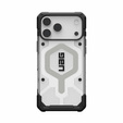 Pouzdro Urban Armor Gear pro iPhone 17 Pro Max, Pathfinder MagSafe, Ice/Silver