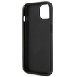 Pouzdro Karl Lagerfeld pro iPhone 14 Plus, Saffiano Choupette Head Patch, černé