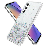 Pouzdro pro Samsung Galaxy A54 5G, Glittery, průhledné