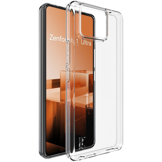 Pouzdro IMAK pro Asus Zenfone 11 Ultra 5G, UX-5 Series Slim, průhledné