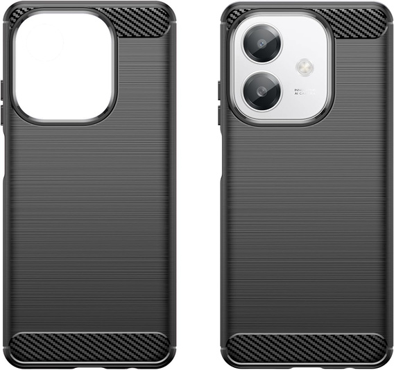 Pouzdro pro Oppo A40 / Oppo A40m, Carbon, černé