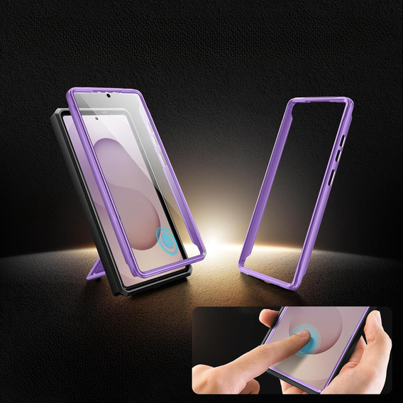 Odolné pouzdro pro Samsung Galaxy S25 Ultra – Tongate MECH Series Clip, černé