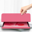 Pouzdro + klávesnice iPad 10.9 2022 10 Gen, Pen Slot, růžové rose gold