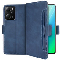 Klopové pouzdro pro Xiaomi Poco X5 Pro 5G, Card Slot, modré