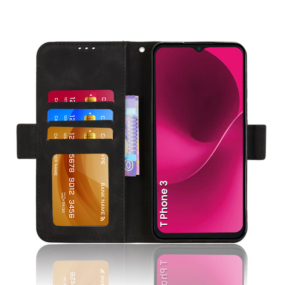 Klopové pouzdro pro T Phone 3 5G, Card Slot, černé