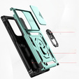 Pouzdro pro Samsung Galaxy S24 Ultra, CamShield Slide, zelené