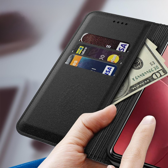 Pouzdro s klopou Crazy Horse Wallet pro Oppo Find X9