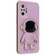 Pouzdro pro Xiaomi Redmi Note 10 Pro, Astronaut, fialové