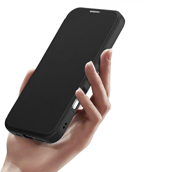 Dux Ducis pouzdro pro iPhone Air, Skin X Pro, s klopou, pro MagSafe, černé