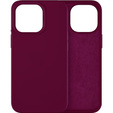 Pouzdro pro iPhone 14 Pro, Silicone Lite, červené