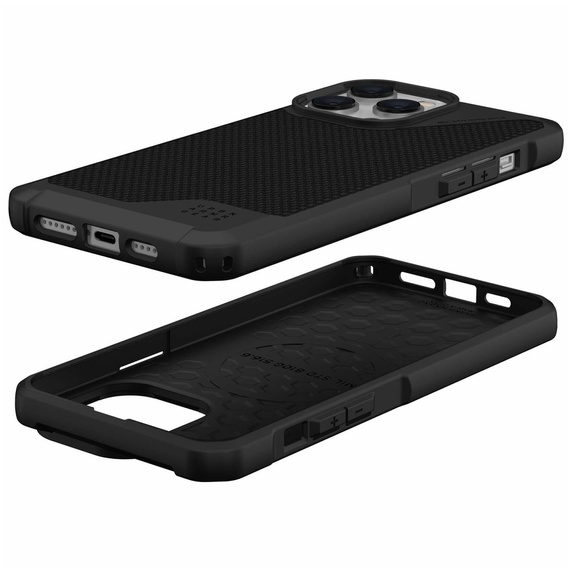 Pouzdro Urban Armor Gear pro iPhone 14 Pro Max, Metropolis LT MagSafe Fibr Armr, černé