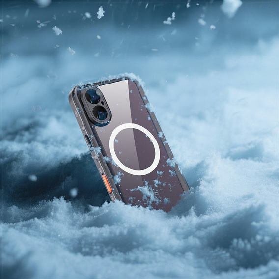 Pouzdro pro iPhone 17, vodotěsné IP68, SHELLBOX MagSafe, černé