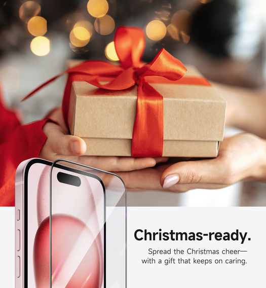 2x tvrzené sklo SURITCH pro iPhone 16 / 15