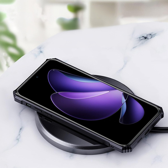 Pouzdro pro Oppo Reno 13F / Oppo Reno 13FS, AntiDrop Hybrid, černé