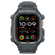 Etui Pasek SPIGEN do Apple Watch 4/5/6/7/SE 44/45mm, Rugged Armor Pro, Charcoal Grey