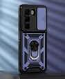 Pouzdro pro Infinix Hot 50 4G, CamShield Slide, modré