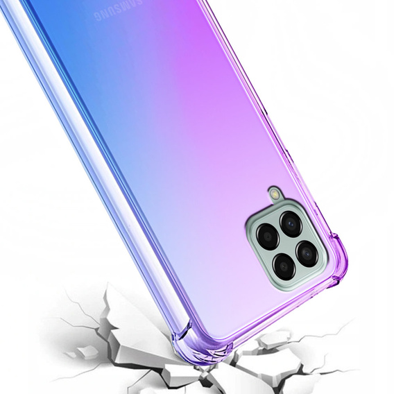 Pouzdro pro Samsung Galaxy M53 5G, Gradient Dropproof, modré