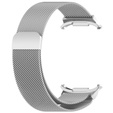 Milánský náramek pro Samsung Galaxy Watch Ultra 47mm (2025 / 2024), stříbrný