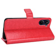 Flipové pouzdro pro Realme 10 4G, Split Leather, červené