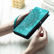Klopové pouzdro pro Xiaomi Redmi Note 13 Pro 4G / Xiaomi Redmi Note 14S / Xiaomi Poco M6 Pro 4G, Mandala, zelené