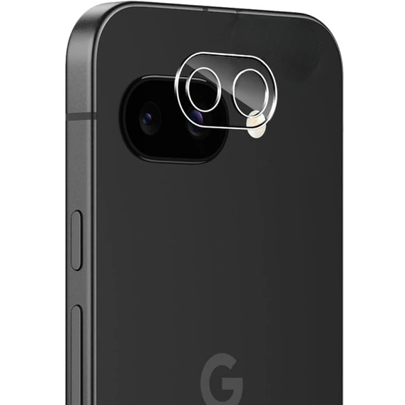Tvrzené sklo na fotoaparát pro Google Pixel 9A, průhledné