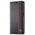 Flipové pouzdro pro Samsung Galaxy A36, Carbon LC.IMEEKE, černé