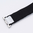 Nylonový řemínek pro Apple Watch 1/2/3/4/5/6/7/8/SE/ULTRA 42/44/45/49 mm, černý / bílý