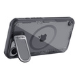 Pouzdro pro iPhone 16e, pancéřované Nillkin, Icelade Prop, pro Magsafe, černé