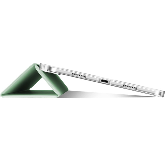 Pouzdro pro iPad Pro 11 2022 / 2021 / 2020, Smartcase Hybrid, se slotem na stylus, světle zelené