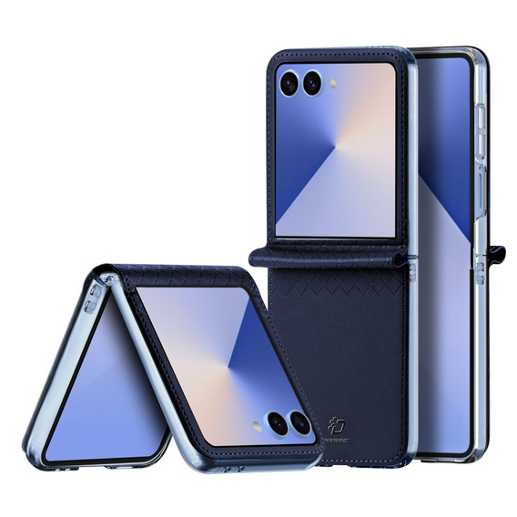 Pouzdro Dux Ducis pro Samsung Galaxy Z Flip7 5G, Bri, modré