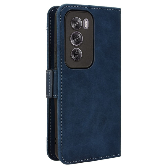 Klopové pouzdro pro Oppo Reno 12, Card Slot, námořnicky modré