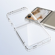 Pouzdro pro Motorola Razr 50 5G / Razr 60 5G, Fusion Hybrid, průhledné