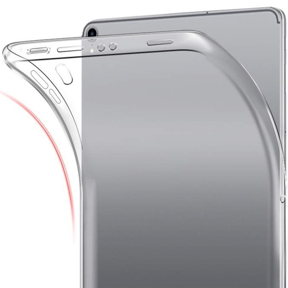 Pouzdro pro iPad Air 10.9" 2022/2020 (5/4 gen.), silikonové, průhledné