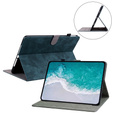 Pouzdro pro Samsung Galaxy Tab S9, Wallet Pen Slot, modré