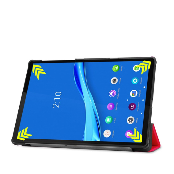 Pouzdro pro Lenovo Tab M10 Plus TB-X606F, Smartcase, červené