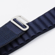 Nylonový řemínek pro Apple Watch 1/2/3/4/5/6/7/8/SE/ULTRA 42/44/45/49 mm, námořnicky modrý
