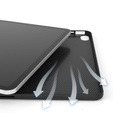 Pouzdro pro iPad 10.9" 2022 (10 gen.), Smartcase, černé