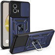 Pouzdro pro Motorola Moto G73 5G, CamShield Slide, modré