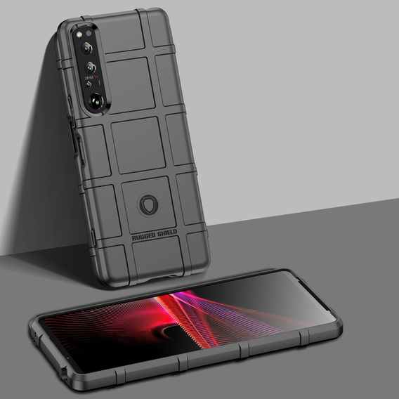 Pouzdro pro Sony Xperia 1 IV, Rugged Shield, černé