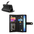 Flipové pouzdro Wallet Zipper Pocket pro Samsung Galaxy A17 5G, Wallet Zipper Pocket, černé