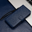 Flipové pouzdro pro Motorola Edge 60 Pro, Wallet Rhombus, modré