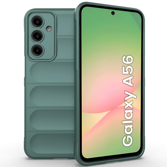 Pouzdro pro Samsung Galaxy A56, Gaming Shockproof, zelené