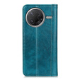 Flipové pouzdro pro Xiaomi Poco F7 Pro / F7 Ultra, Split Leather, zelené